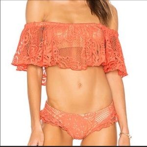 Luli Fama off the shoulder stunning bikini